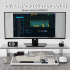 ATTACK SHARK X98 Tri-Mode Wireless Mechanical Keyboard StarLight White Arabic / English Layout